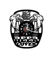 Zegar ścienny z płyty winylowej 221.13 Beer Lover