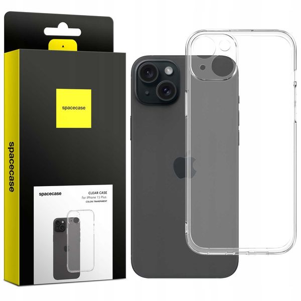 Spacecase Clear Case Iphone 15 Plus zdjęcie 1