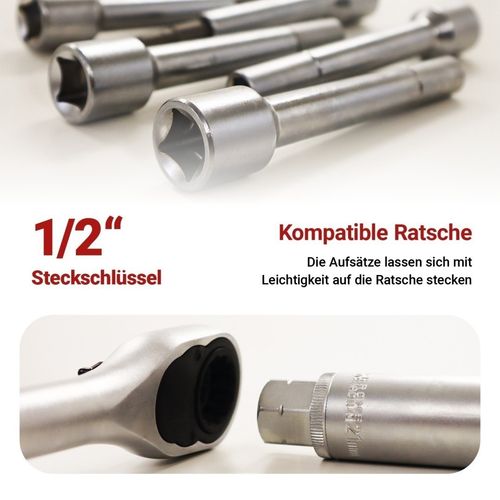 19605  Zestaw narzędzi do amortyzatorów 1/2" w walizce profesjonalne na Arena.pl