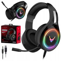 SŁUCHAWKI GRACZA GAMINGOWE Z MIKROFONEM DO LAPTOPA KONSOLI XBOX PS4