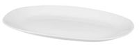 Półmisek owalny biały QUADRO 23x16,5 cm kwadratowy na ciasto przystawki wędliny