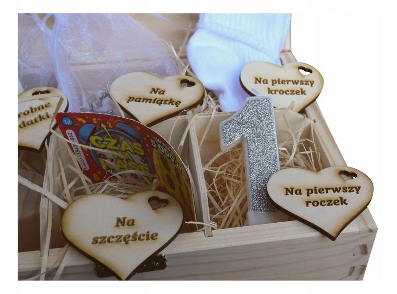 PUDEŁKO WSPOMNIEŃ PREZENT CHRZEST ROCZEK METRYCZKA zdjęcie 11
