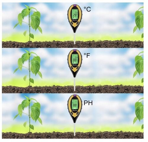 KWASOMIERZ GLEBOWY MIERNIK TESTER PH ZIEMII 4w1 na Arena.pl