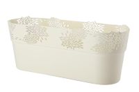 OSŁONKA OWALNA ASTER 32 CM KREM