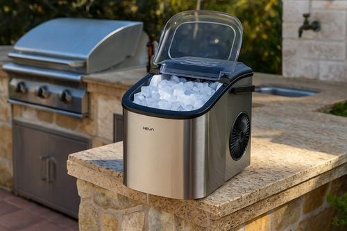 Kostkarka do lodu HEVA HIX 12kg domowa cicha maszyna ekspresowy lód na Arena.pl