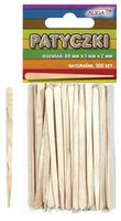 patyczki naturalne 100 szt. rozm. 88 x 5 x 2 mm | pk-0081