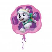 balon foliowy super shape paw patrol girls psi róż