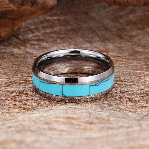 OBRĄCZKA PIERŚCIEŃ z Wolframu WOLFRING EU22 US10 na Arena.pl