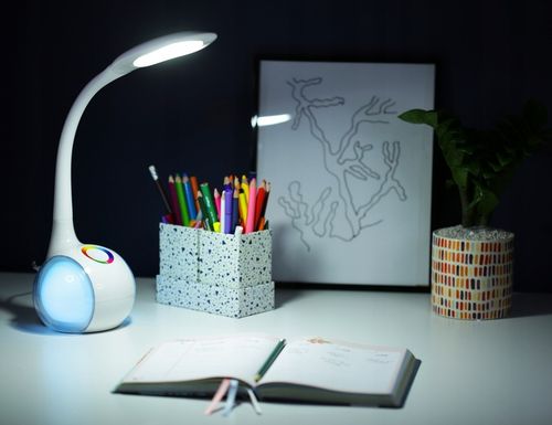 LAMPKA BIURKOWA LED BIURKO LAMPA DLA DZIECKA RGB na Arena.pl