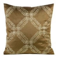 POSZEWKA WELUR VELVET SYMETRYCZNA 45X45 CM ZŁOTA