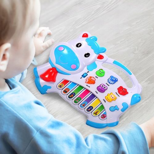 ORGANKI PIANINKO ZWIERZĄTKA KRÓWKA DLA DZIECI EDUKACYJNE INTERAKTYWNE na Arena.pl