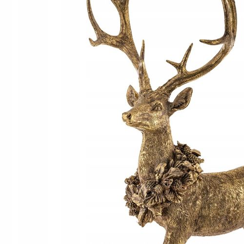 Figurka dekoracyjna świąteczna jeleń renifer duży 71x44cm Brązowy na Arena.pl