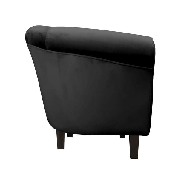 Fotel Milo nogi venge czarny MG19 zdjęcie 3