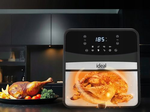 FRYTKOWNICA BEZTŁUSZCZOWA IDEAL AIR FRYER FRYTOWNICA 1800W DUŻA MISA na Arena.pl