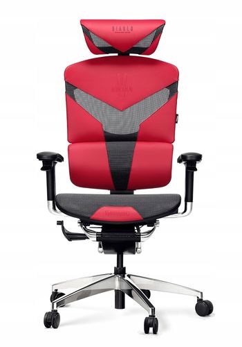 Fotel ergonomiczny Diablo Chairs V-Dynamic Red na Arena.pl