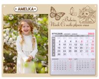 Prezent na dzień Babci i Dziadka PERSONALIZOWANY KALENDARZ 2025 ze zdjęciem