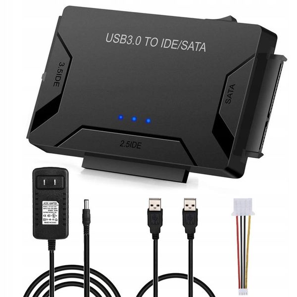 Adapter MOSTEK Dysków USB 3.0 SATA IDE 2,5 3,5 " zdjęcie 1