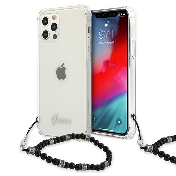 Etui Guess do iPhone 12 Pro Max, Przezroczysty zdjęcie 1