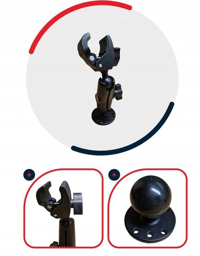 UCHWYT DO SILNIKA DZIOBOWEGO 9cm MOCOWANIE PODSTAWA OKRĄGŁA Q-ERGO na Arena.pl