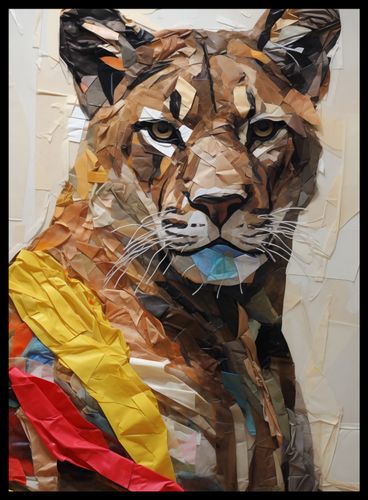 Plakat 40x55cm Papierowy Tygrys na Arena.pl