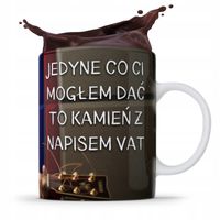 Kubek Politycy Morawiecki Gitara Pis Kamień Z Vat Z Nadrukiem Ze Zdjęciem