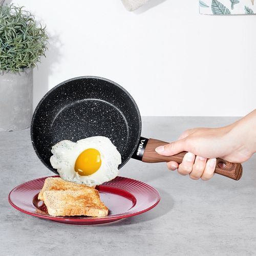 Patelnia Granitowa do Smażenia Duszenia 16 cm na Gaz Indukcje na Arena.pl