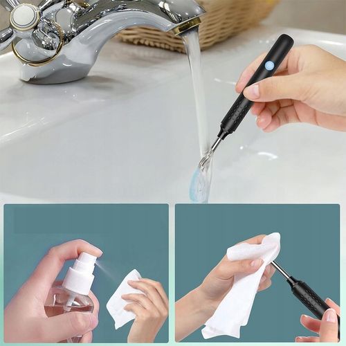 SMART OTOSKOP Z KAMERKĄ WIFI DO CZYSZCZENIA USZU NARZĘDZIA ZESTAW ENDOSKOP na Arena.pl