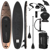 Deska SUP 350 cm pompowana do pływania na stojąco paddleboard z wiosłem i akcesoriami