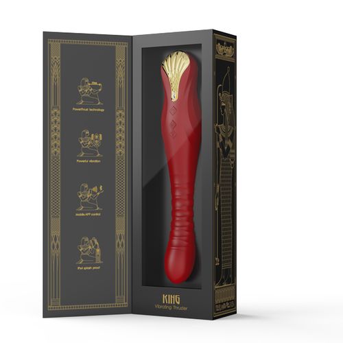 Zalo King Vibrating Thruster Wine Red na Arena.pl