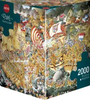 Puzzle Heye 2000 elementów + plakat. Trafalgar