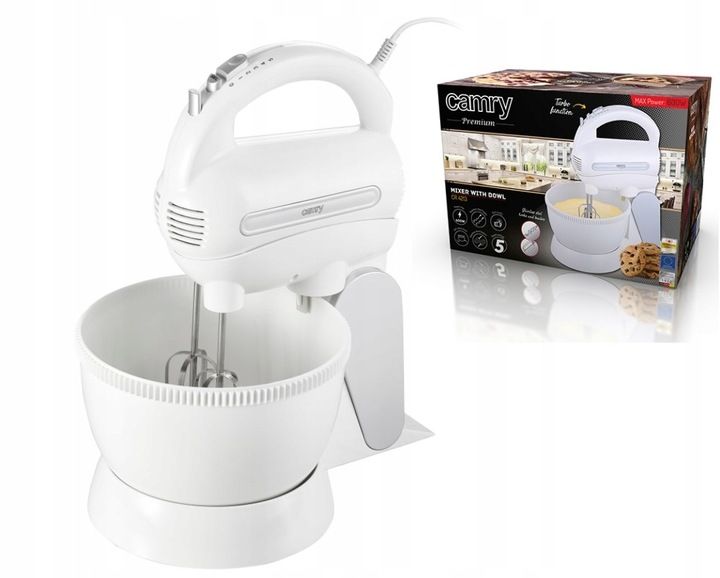 Mikser z misą Camry CR 4213 600W Turbo 5 prędkości zdjęcie 1