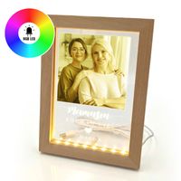 FOTO RAMKA LED z NADRUKIEM ZDJĘCIA PREZENT DLA MAMY na Dzień Matki