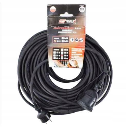 AWTOOLS PRZEDŁUŻACZ PROFESJONALNY 10m 3x2,5mm na Arena.pl