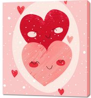 Obraz 90x100cm Ciepło Serca