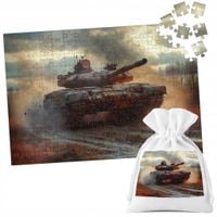 PUZZLE TRADYCYJNE - CZOŁG WOJSKO ARMIA - 70 el