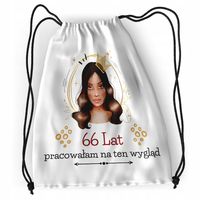 Plecak Urodziny 66 66Te Sportowy Szkolny Worek Z Nadrukiem Ze Zdjęciem
