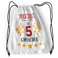 Plecak Dla Policjanta Sportowy Szkolny Worek Torba Z Nadrukiem Ze Zdjęciem