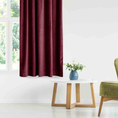 CURT/AH/VELVET/EYELETS/WINE/140X245/1PC na Arena.pl