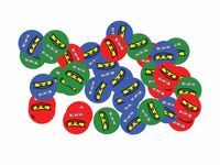 Konfetti papierowe Ninja ninjago lego, 36 szt.