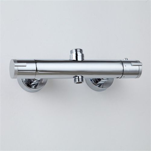 BATERIA PRYSZNICOWA Z TERMOSTATEM ŁAZIENKOWA ŚCIENNA ZESTAW T204A CHROM na Arena.pl