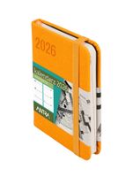 KALENDARZ 2026 AWANGARDA A7 TDW POMARAŃCZOWY ANTRA