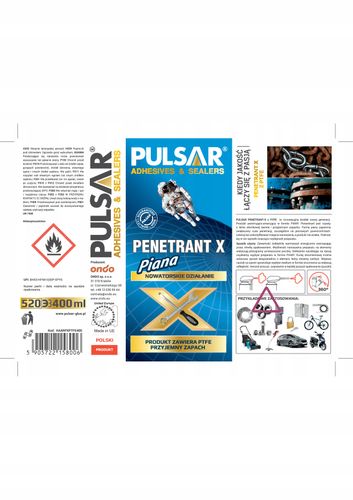 ODRDZEWIACZ WIELOFUNKCYJNY DO ŚRUB PULSAR PENETRANT X PIANA 400 ml na Arena.pl