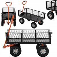 Wózek Ogrodowy Transportowy Składany 400 Kg 125 L Kraft&Dele