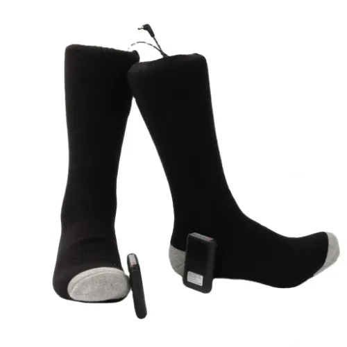 PODGRZEWANE SKARPETY ELETRYCZNE TERMICZNE ZIMOWE USB 2 x POWER BANK na Arena.pl