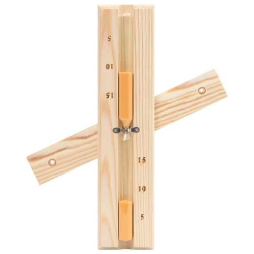 Termohigrometr i klepsydra do sauny, lite drewno sosnowe na Arena.pl