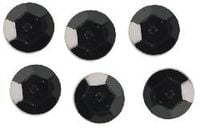 cekiny pastelowe czarne 8mm 10g | mt-0215