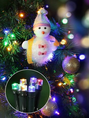 LAMPKI CHOINKOWE ŚWIATEŁKA 500 LED MULTI KOLOROWE ZEWNĘTRZNE WEWNĘTRZNE na Arena.pl