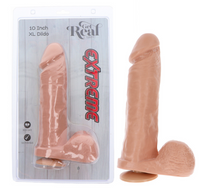 Gigantyczny Penis Z Miękkiego Pvc - Extreme 10 Inch Xl Dildo 26,5Cm!