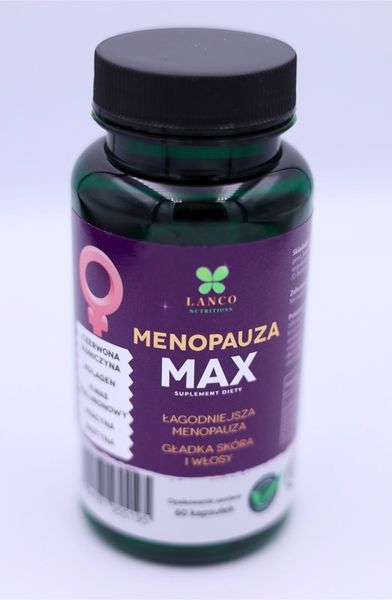 MENOPAUZA MAX PREMIUM dla dojrzałych kobiet Czerwona koniczyna Lanco 60kaps zdjęcie 5