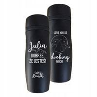 Kubek termiczny grawer WALENTYNKI weź się przytul